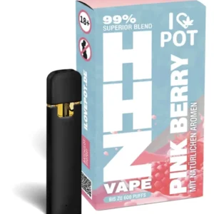ILovePot HHZ Vape, 99% Superior Blend, 1ml Pink Berry