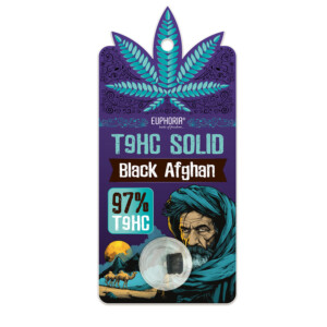 T9HC Solid Black Afghan (1 g)